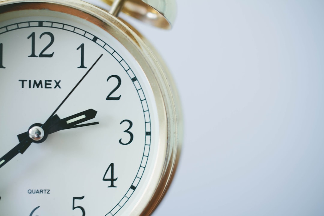 Photo personal time management