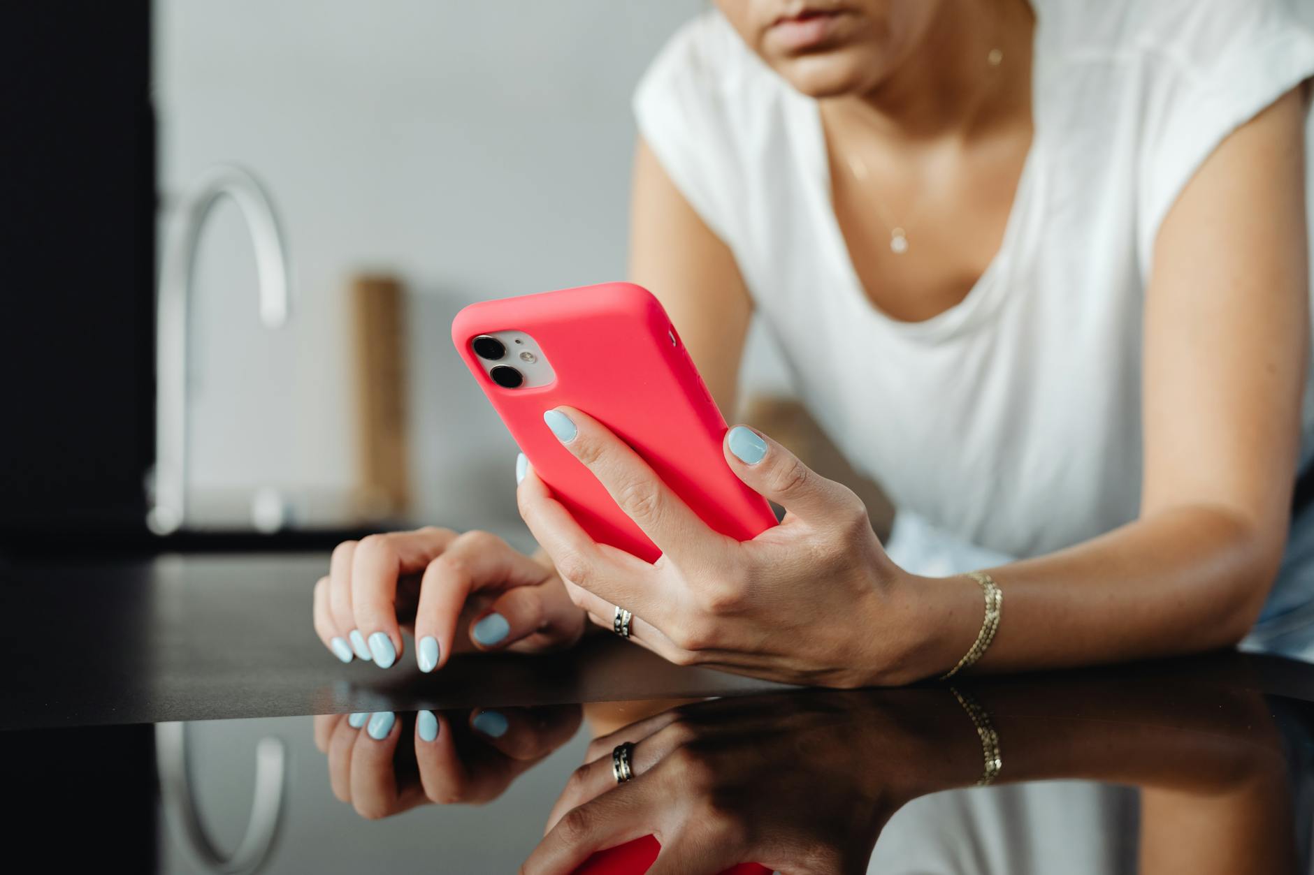 A Person Holding a Smartphone