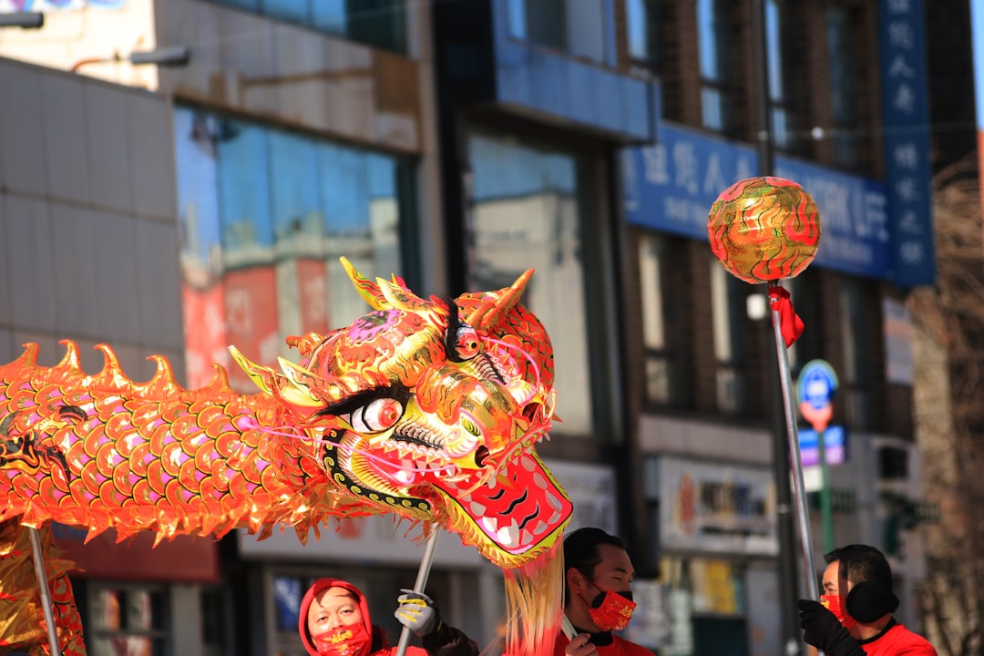 Photo Dragon dance