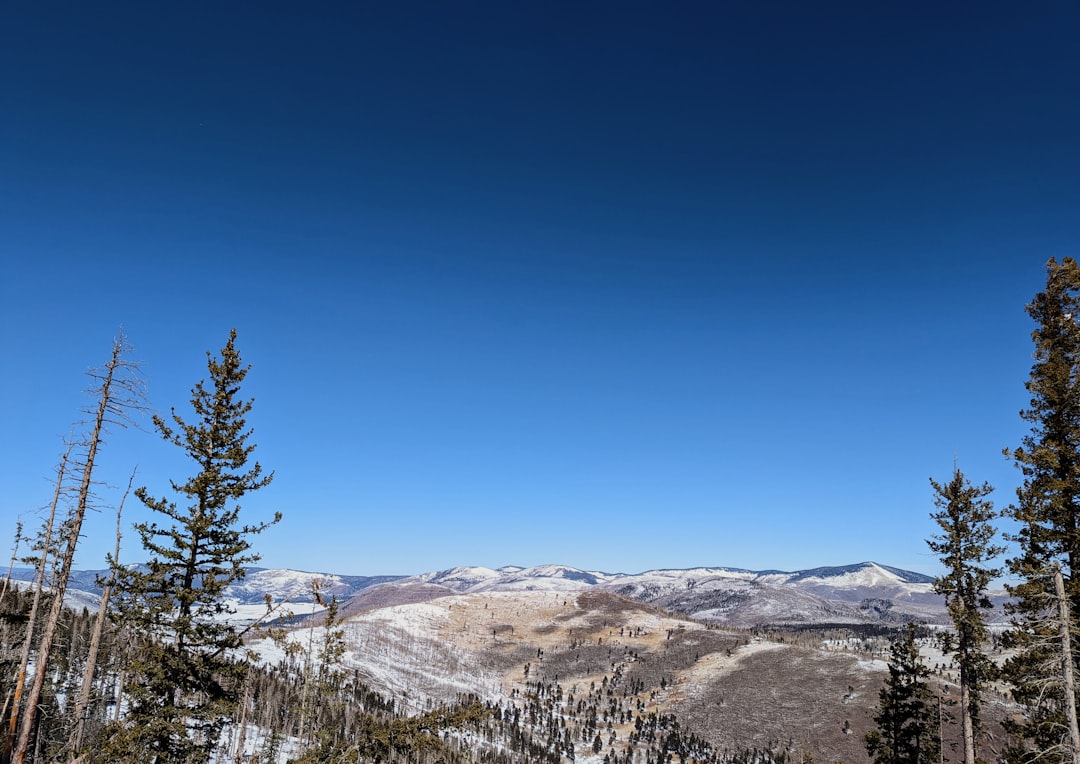 Photo Snowy mountains