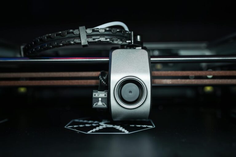 Close-up of 3D Printer