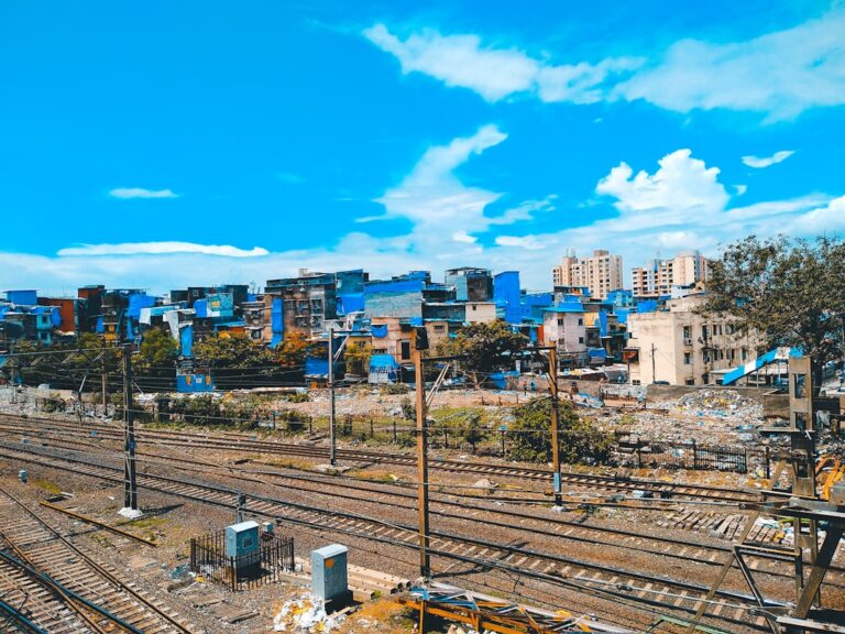 Photo Overcrowded slums