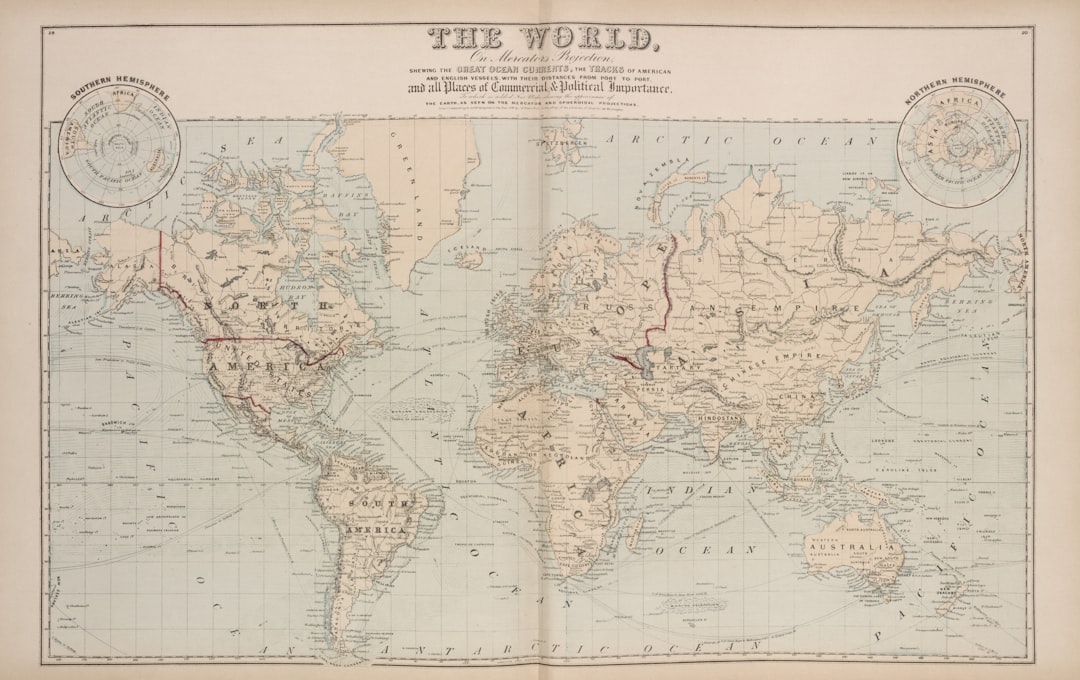 Photo World map